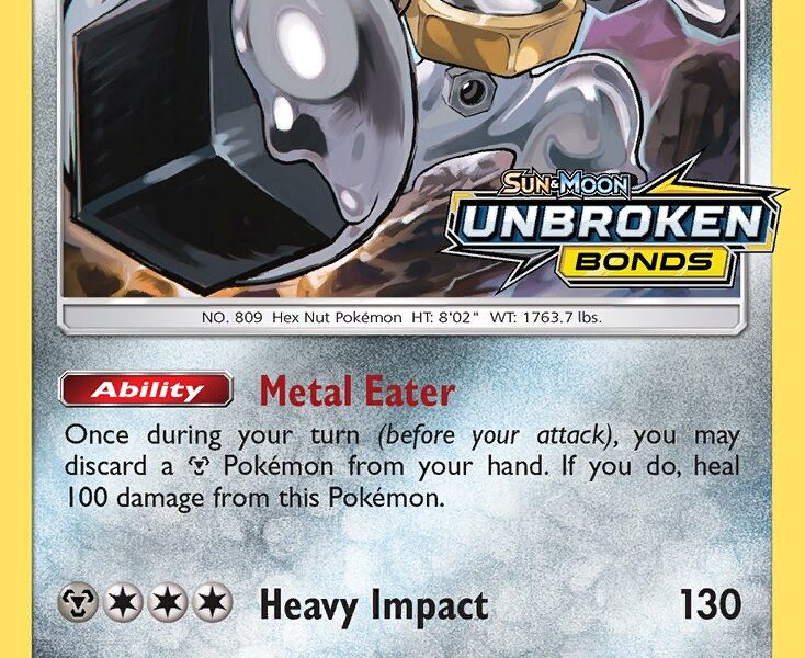 Melmetal Pokemon Kaart