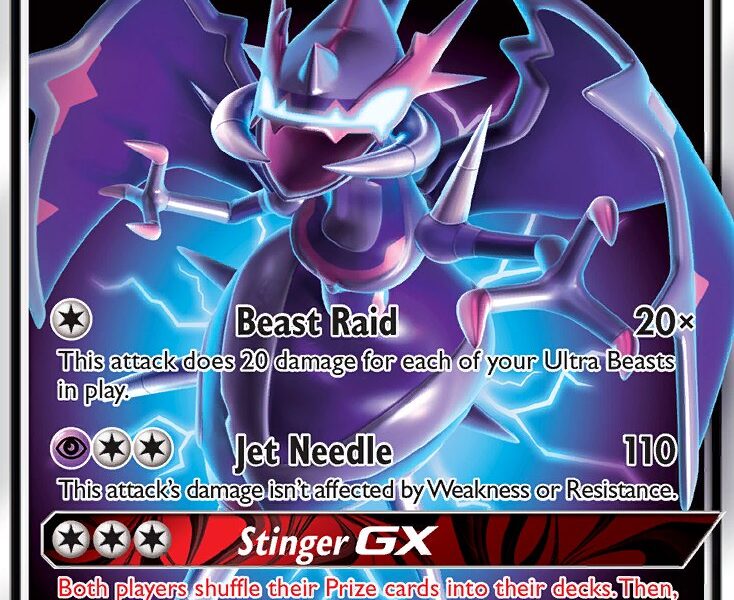 Naganadel-GX Pokemon Kaart