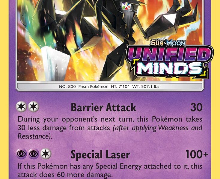 Necrozma Pokemon Kaart