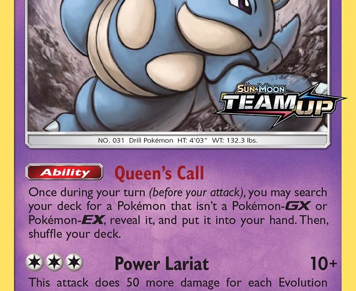 Nidoqueen Pokemon Kaart