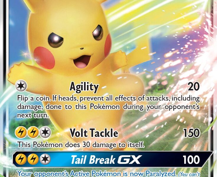Pikachu-GX Pokemon Kaart