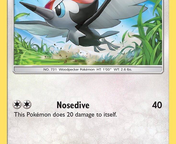 Pikipek Pokemon Kaart