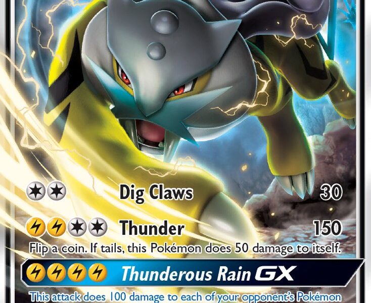 Raikou-GX Pokemon Kaart