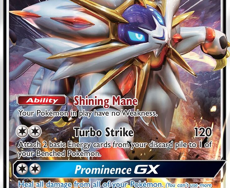 Solgaleo-GX Pokemon Kaart