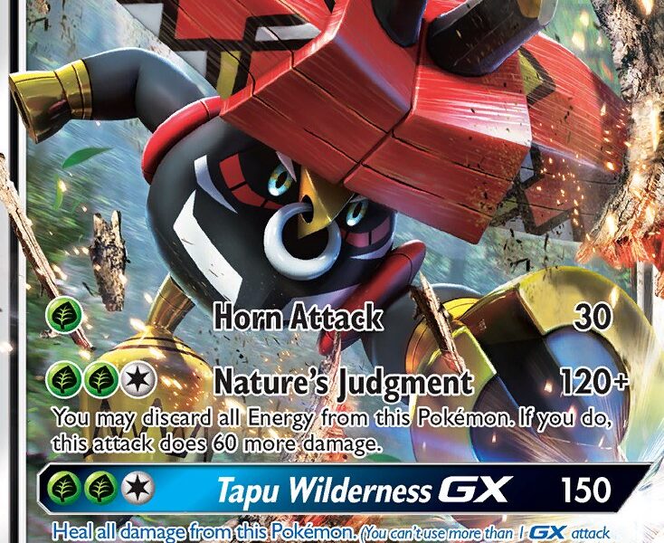 Tapu Bulu-GX Pokemon Kaart