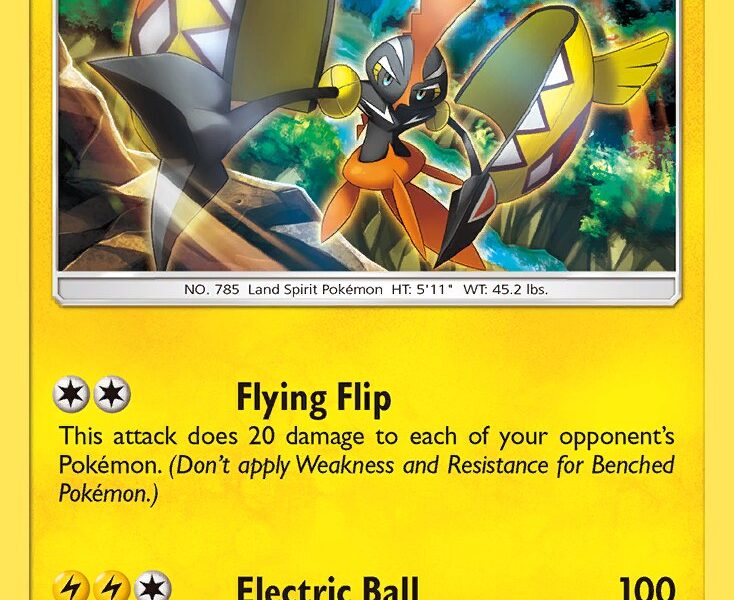 Tapu Koko Pokemon Kaart