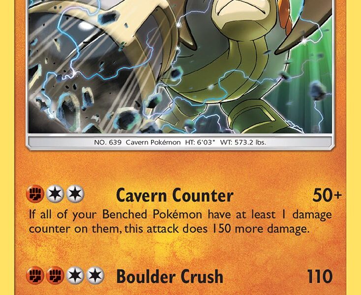 Terrakion Pokemon Kaart