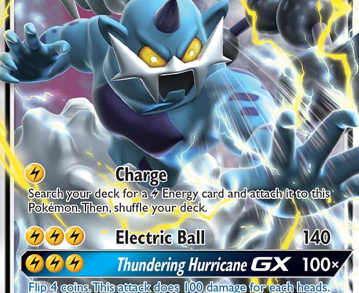 Thundurus-GX Pokemon Kaart
