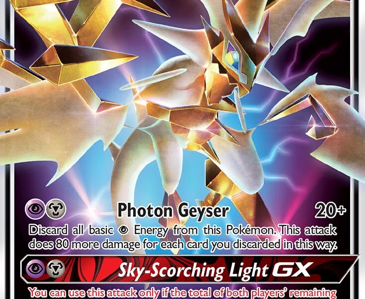 Ultra Necrozma-GX Pokemon Kaart