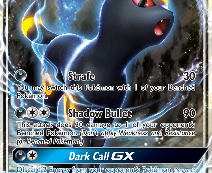 Umbreon-GX Pokemon Kaart