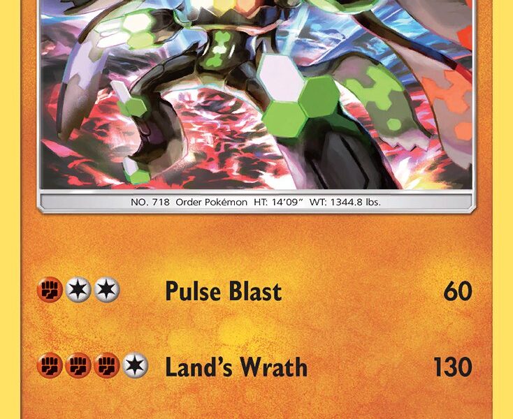 Zygarde Pokemon Kaart