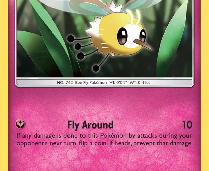 Cutiefly Pokemon Kaart