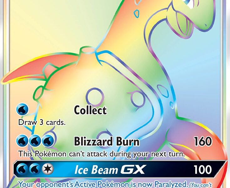 Lapras-GX Pokemon Kaart