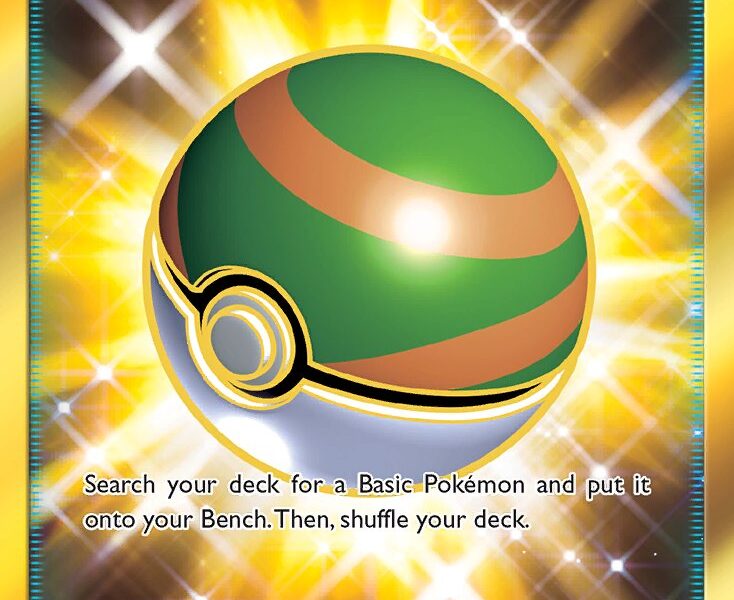 Nest Ball Pokemon Kaart