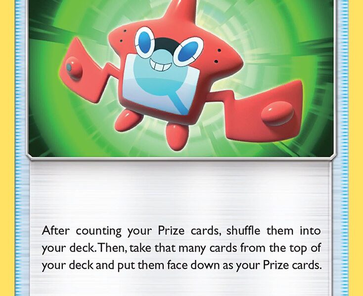 Rotom Dex Pokemon Kaart