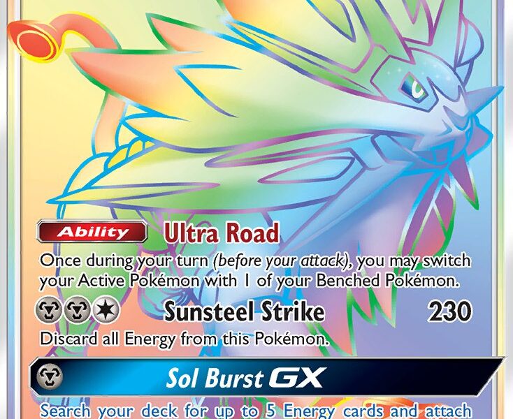 Solgaleo-GX Pokemon Kaart