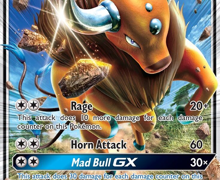 Tauros-GX Pokemon Kaart