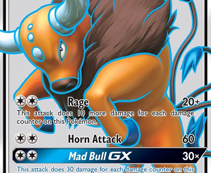 Tauros-GX Pokemon Kaart