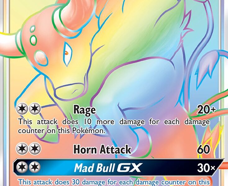 Tauros-GX Pokemon Kaart