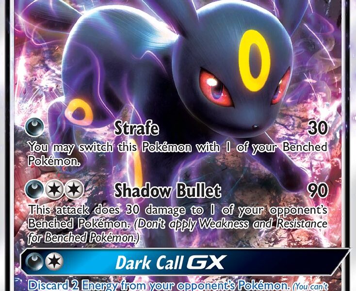 Umbreon-GX Pokemon Kaart
