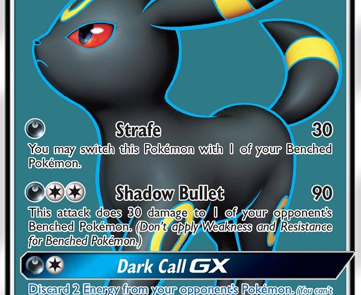 Umbreon-GX Pokemon Kaart