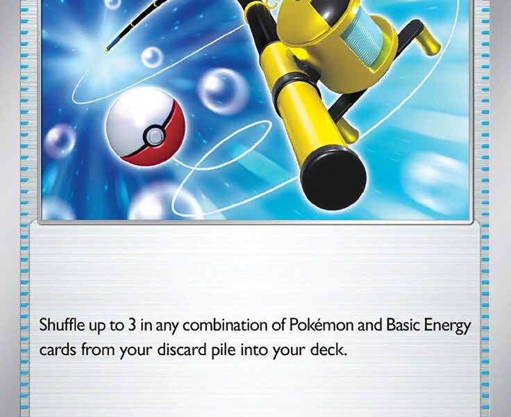 Super Rod Pokemon Kaart
