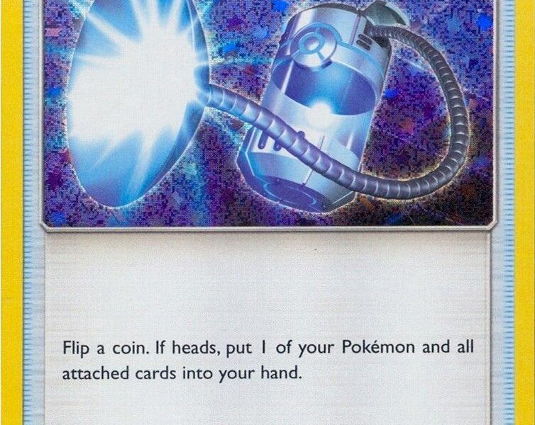 Super Scoop Up Pokemon Kaart