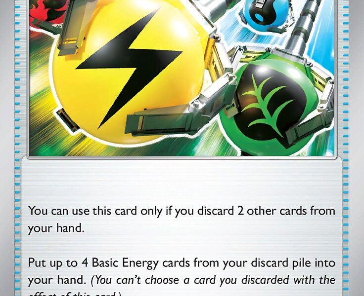 Superior Energy Retrieval Pokemon Kaart