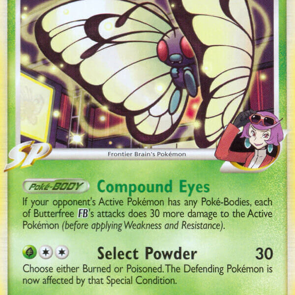 Butterfree FB Pokemon Kaart