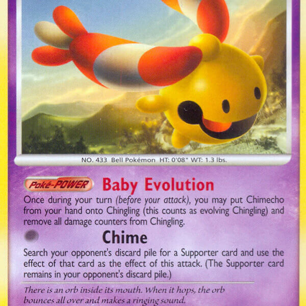 Chingling Pokemon Kaart