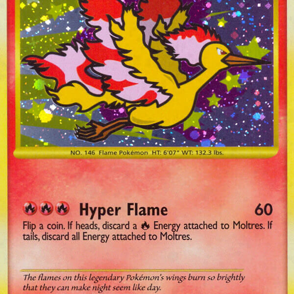 Moltres Pokemon Kaart