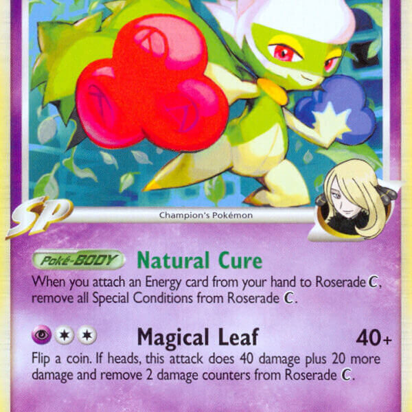 Roserade C Pokemon Kaart