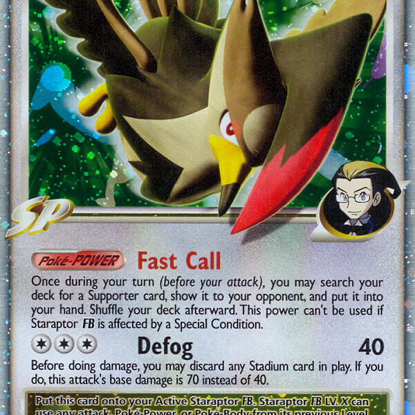Staraptor FB LV.X Pokemon Kaart