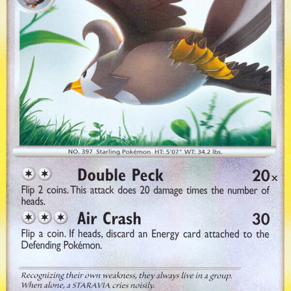 Staravia Pokemon Kaart
