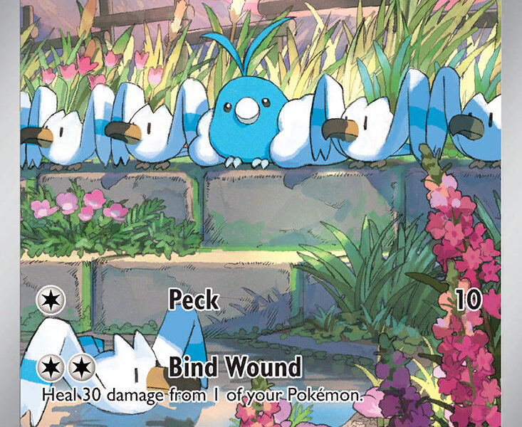Swablu Pokemon Kaart