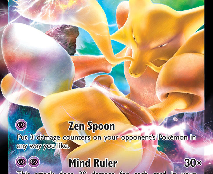 Alakazam V Pokemon Kaart