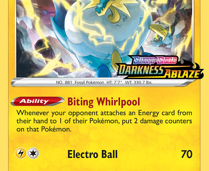Arctozolt Pokemon Kaart