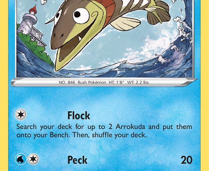Arrokuda Pokemon Kaart