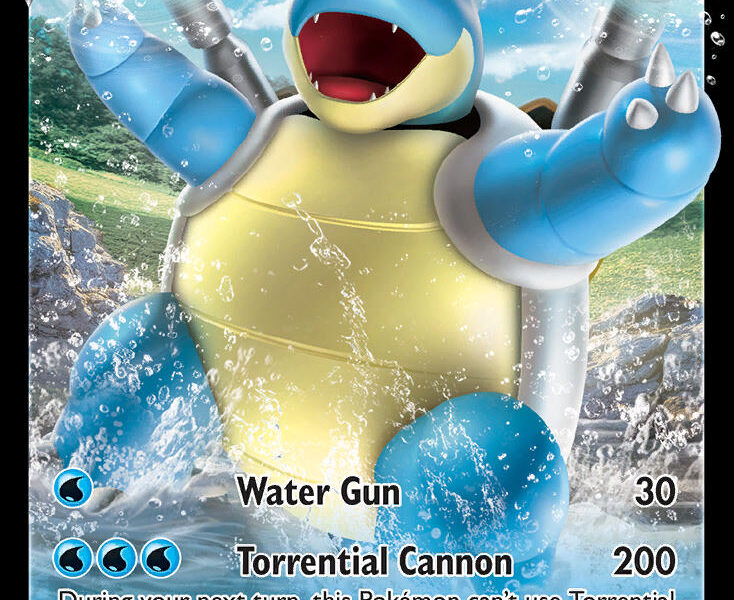 Blastoise V Pokemon Kaart