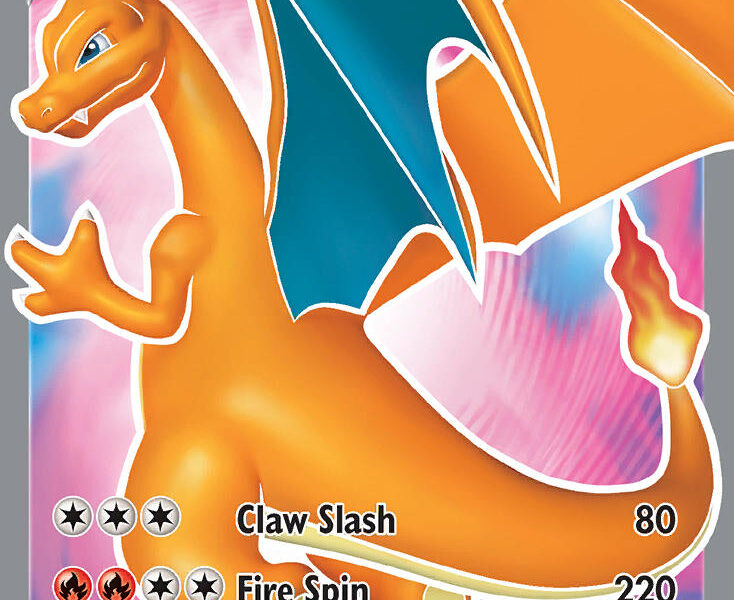 Charizard V Pokemon Kaart