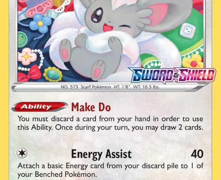 Cinccino Pokemon Kaart