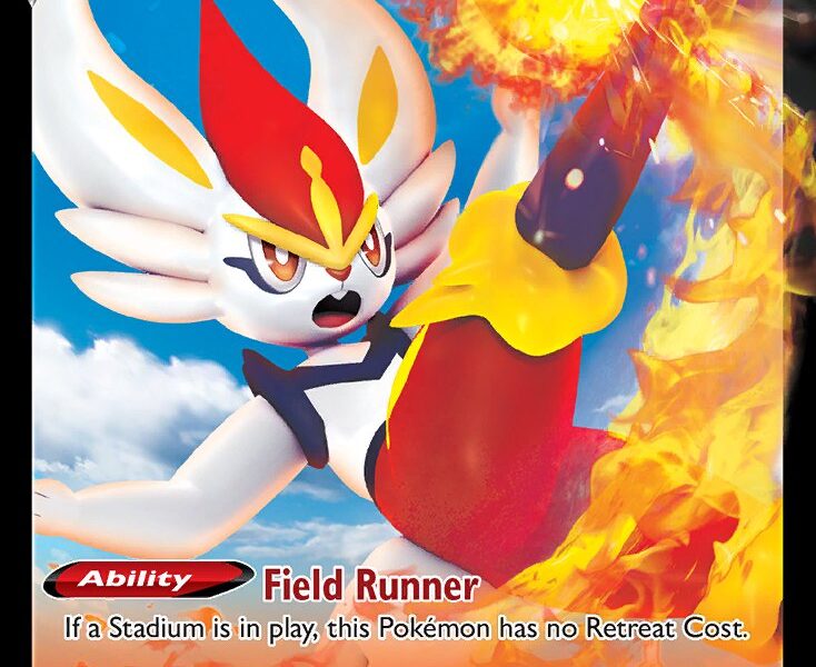 Cinderace V Pokemon Kaart
