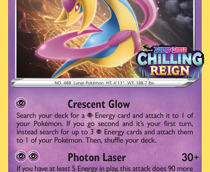 Cresselia Pokemon Kaart