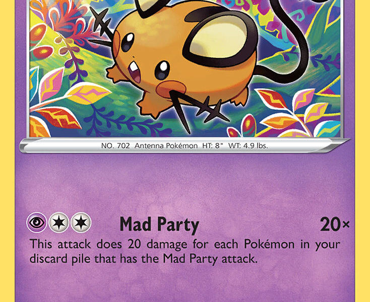 Dedenne Pokemon Kaart