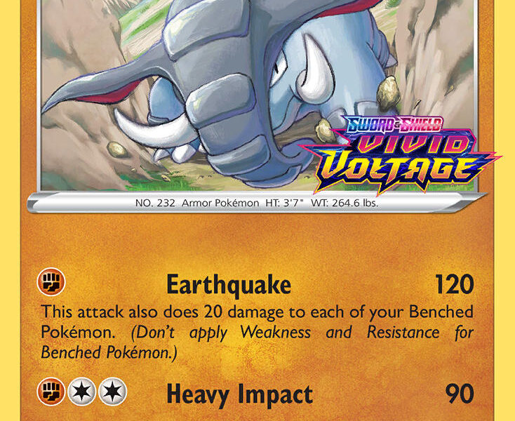 Donphan Pokemon Kaart
