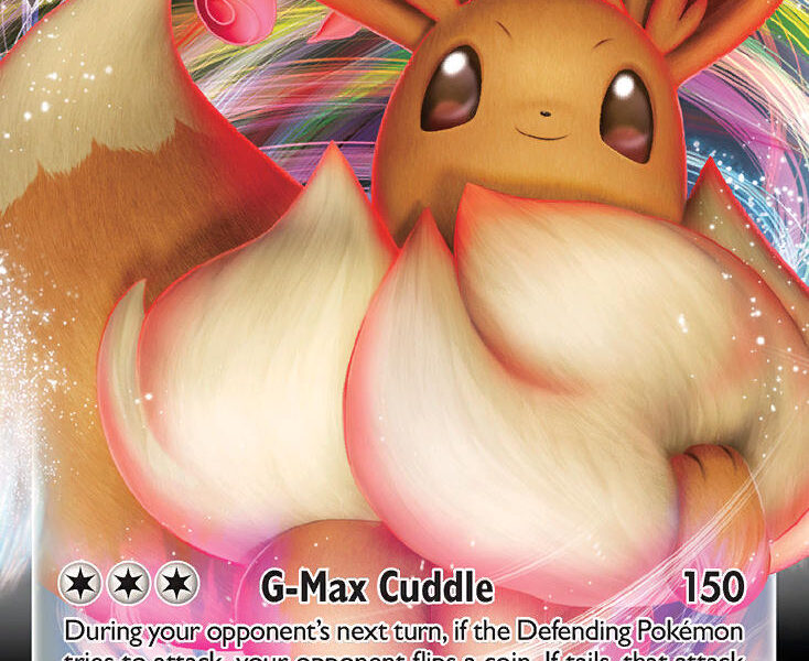 Eevee VMAX Pokemon Kaart