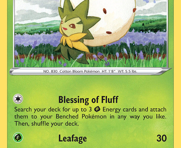 Eldegoss Pokemon Kaart
