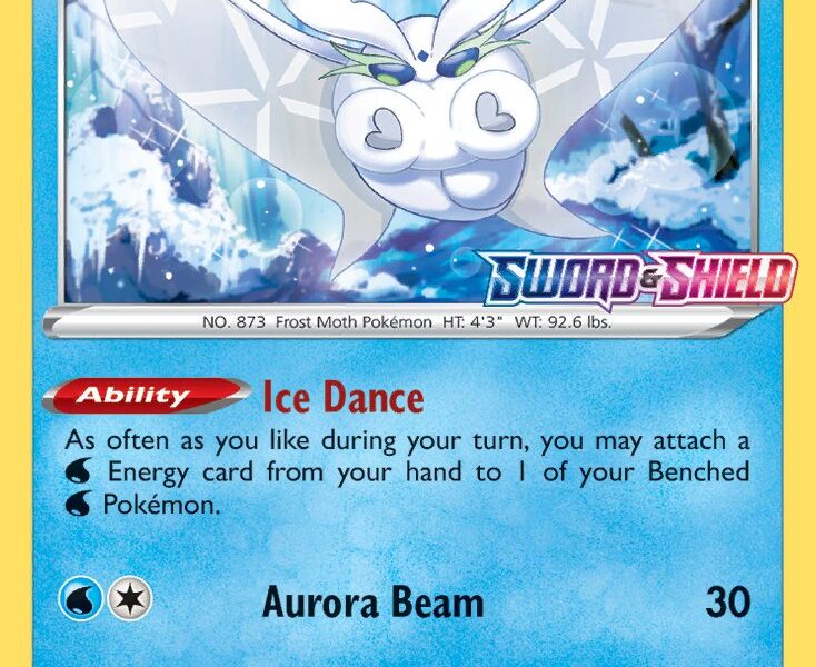 Frosmoth Pokemon Kaart