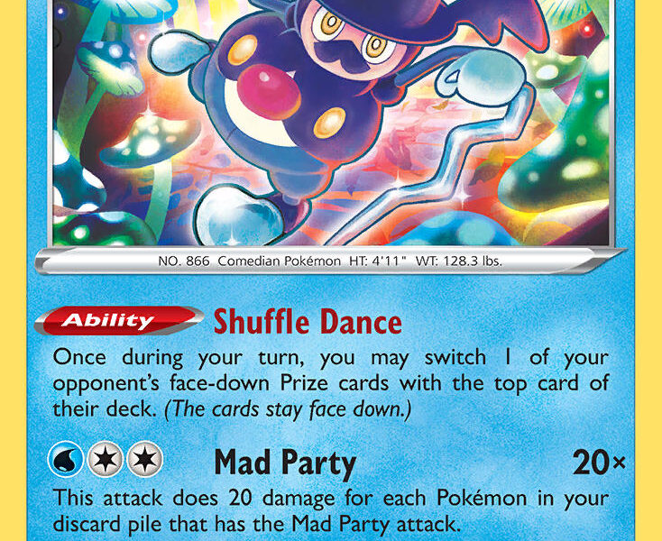 Galarian Mr. Rime Pokemon Kaart