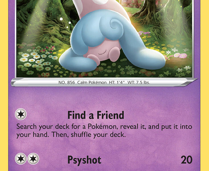 Hatenna Pokemon Kaart